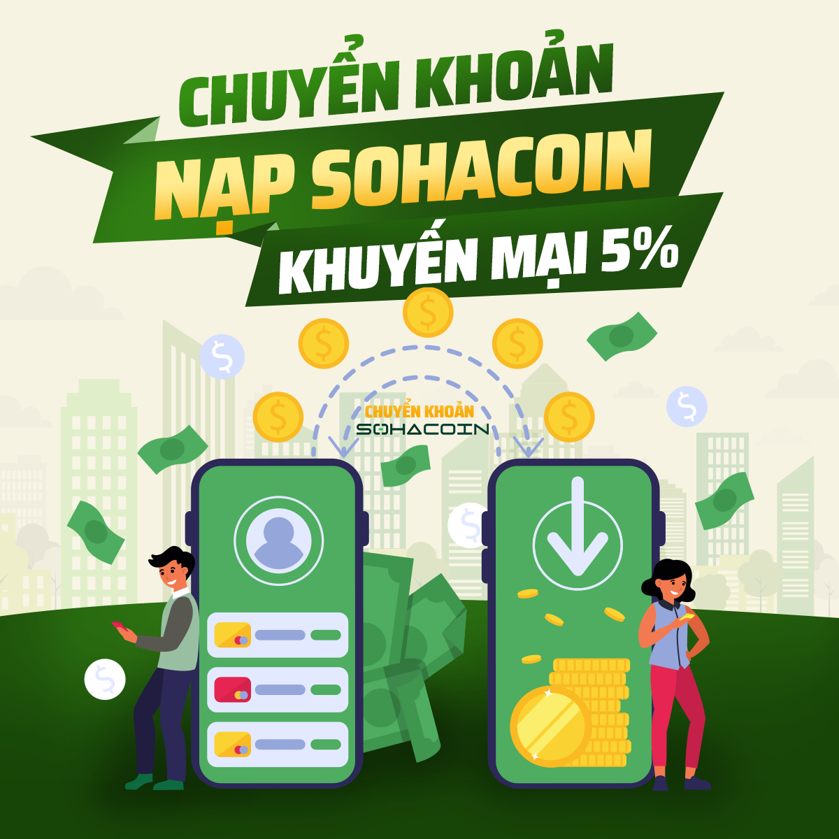 Hướng Dẫn Nạp Trực Tuyến qua Ngân Hàng BIDV