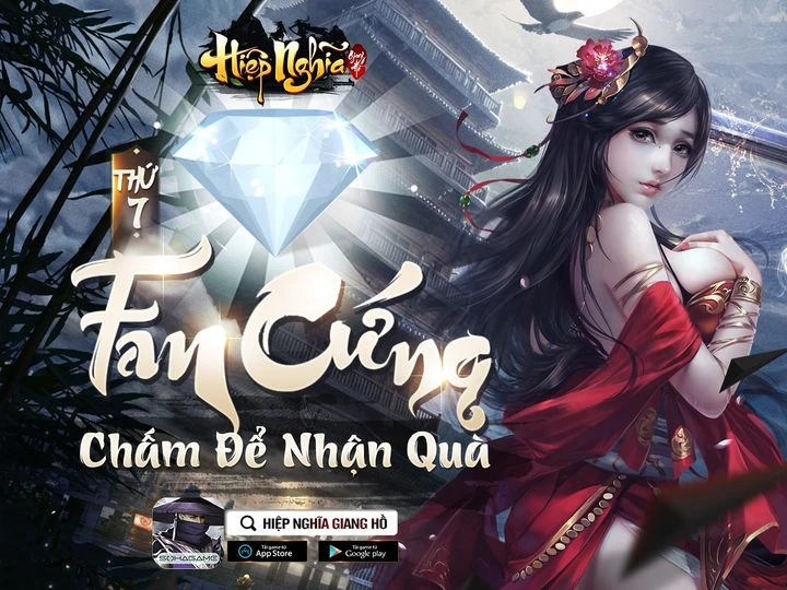 [Hiệp Nghĩa Giang Hồ Mobile ] Chấm Để Nhận Quà Fan Cứng Tháng 5/20201