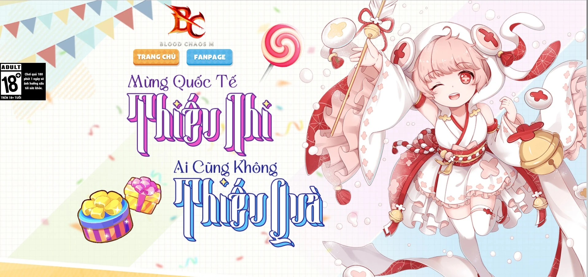 [Blood Chaos M] Mừng Quốc Tế Thiếu Nhi - Tham Gia Nhận Thưởng Cực Khủng