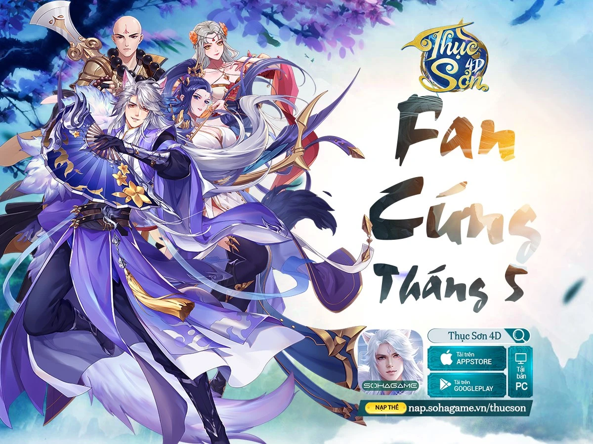[Thục Sơn Kỳ Hiệp Mobile] Chấm Để Nhận Quà Fan Cứng Tuần 3 Tháng 5