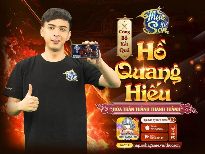 [Thục Sơn Kỳ Hiệp Mobile] Công Bố Đại Sứ Thương Hiệu Hồ Quang Hiếu Hóa Thân Nhân Vật Thanh Thành