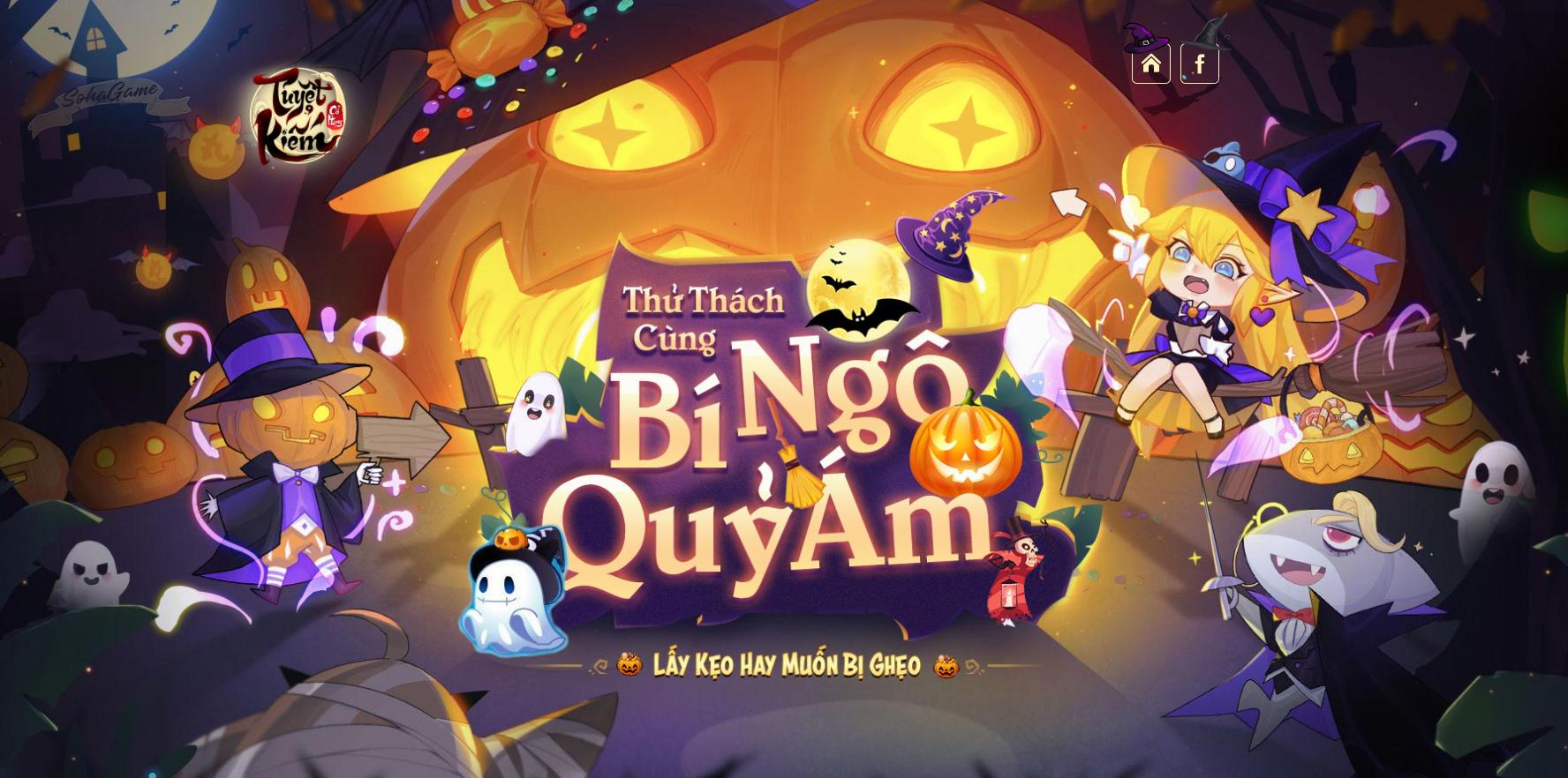 [Tuyệt Kiếm Cổ Phong] Vui Halloween Cùng Tuyệt Kiếm Cổ Phong Mobile Nhận Quà Thả Ga