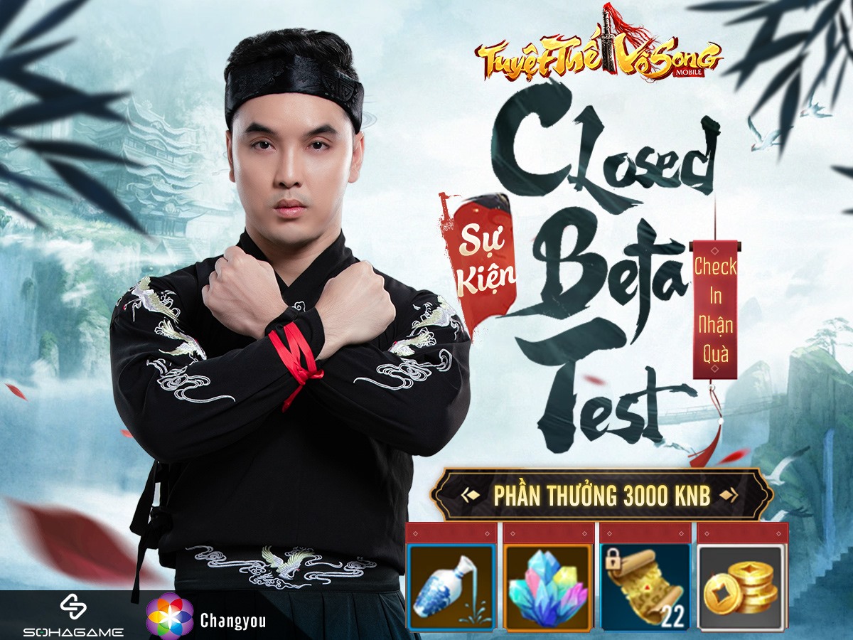 [Tuyệt Thế Vô Song Mobile] Sự Kiện Closed Beta Test - Check In Nhận Quà