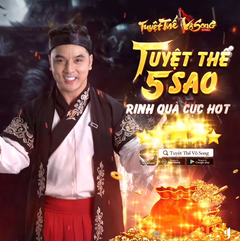 [Tuyệt Thế Vô Song] Sự Kiện Vote App 5 Sao Nhận Quà Cực Hot