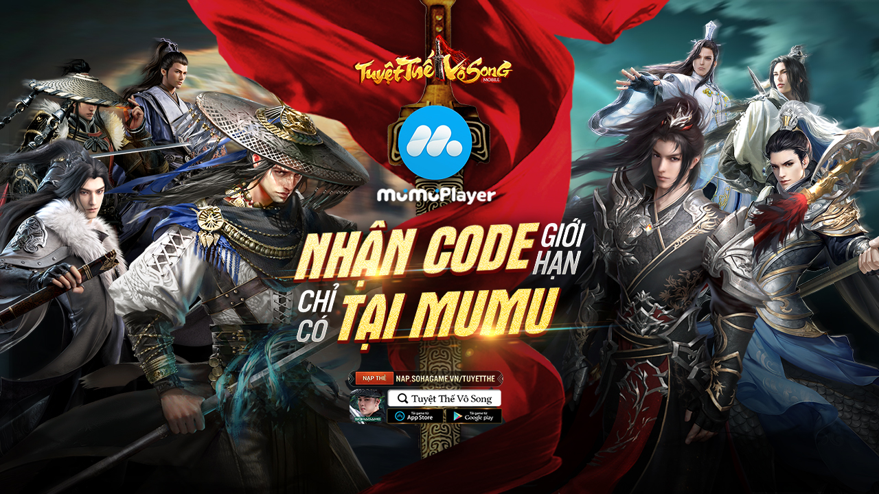 [Tuyệt Thế Vô Song] Nhận Code Siêu Vip Giới Hạn Tại MuMu