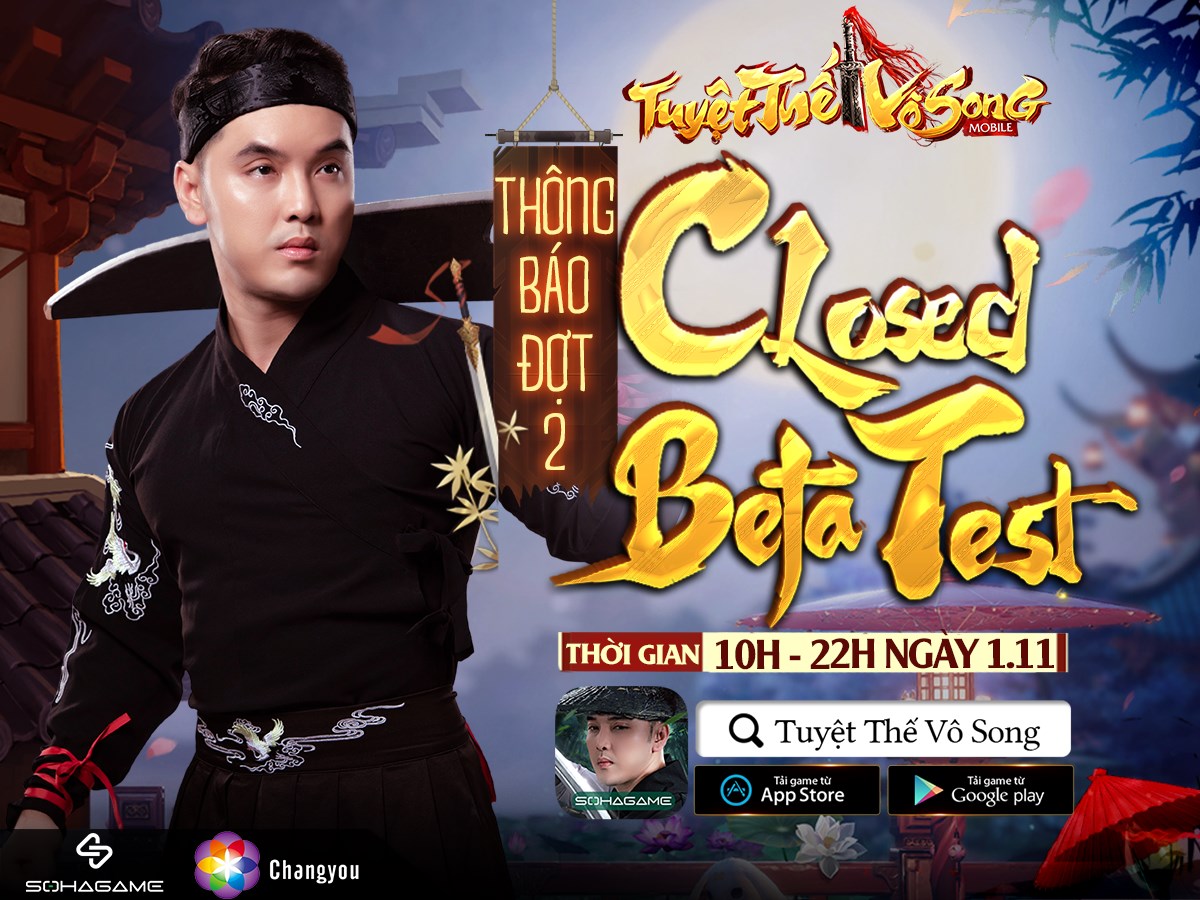 [Tuyệt Thế Vô Song Mobile] Thông Báo Closed Beta Test Đợt 2 - Tặng Ngay 3000 KNB Trải Nghiệm