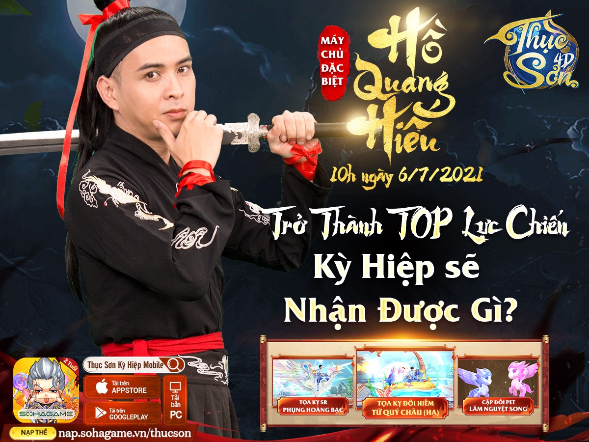 [Thục Sơn Kỳ Hiệp Mobile] Đua Top Lực Chiến Liên Server