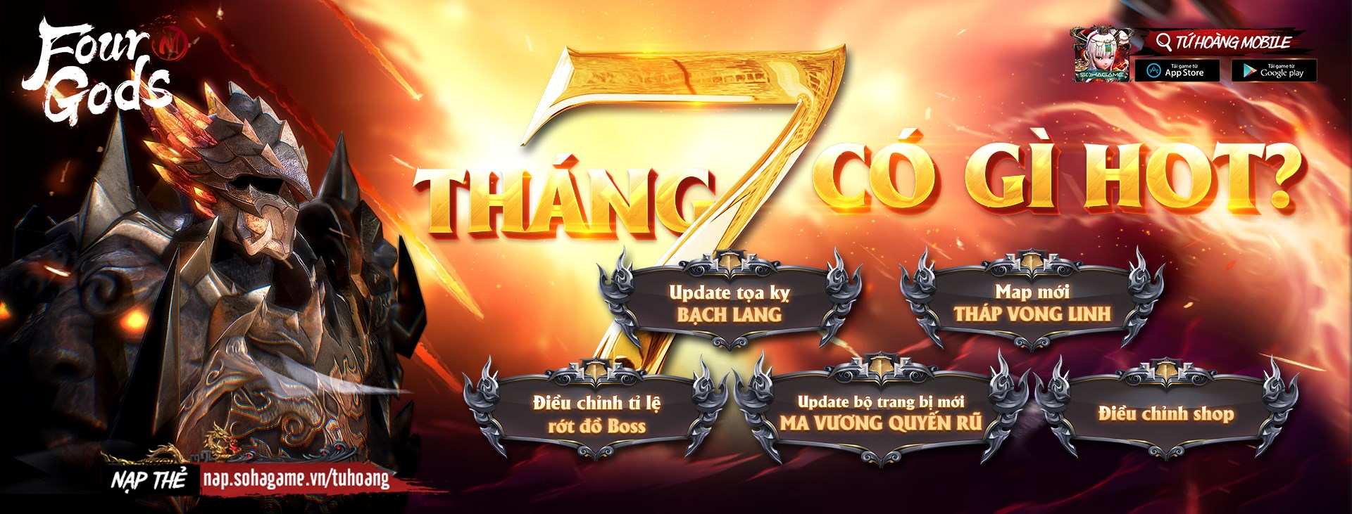 [Tứ Hoàng Mobile] Trổ Tài Dự Đoán Update Tháng 7 