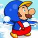 Mario ném tuyết 3