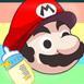 Mario nhặt bình sữa
