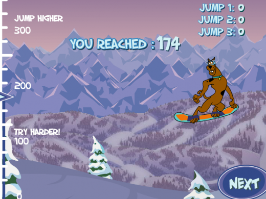Scooby doo trượt tuyết