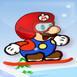 Mario trượt tuyết