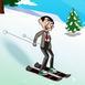 Game Mr Bean trượt tuyết