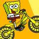 Spongebob lái xe đạp
