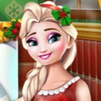 Elsa Giặt Đồ Chơi Noel