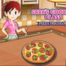 Game Lớp dạy nấu ăn của Sarah : Pizza Tricolore