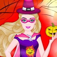 Siêu Nhân Barbie Dọn Phòng Halloween