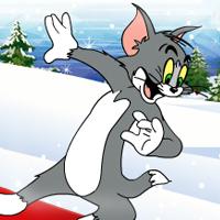 Mèo Tom Trượt Tuyết