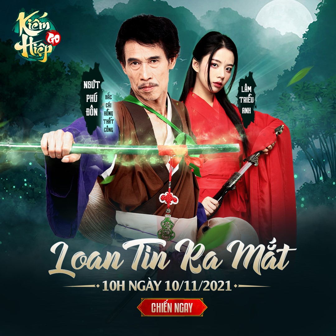 【Kiếm Hiệp GO】LOAN TIN RA MẮT - NHẬN GIFTCODE LIỀN TAY