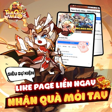 【Sự Kiện】LIKE PAGE LIỀN NGAY - NHẬN QUÀ MỎI TAY